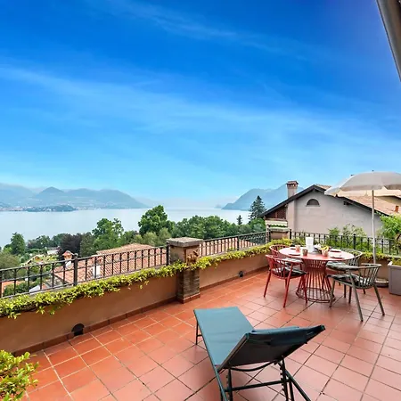 Il Dipinto Sul Lago Stresa Center: Terrace And Garden - Happy Rentals Stresa