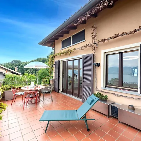 Il Dipinto Sul Center: Terrace, Garden And Privare Garage - Happy Stresa