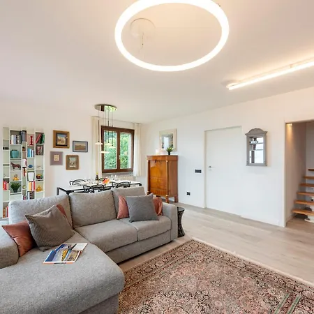 Il Dipinto Sul Lago Stresa Center: Terrace And Garden - Happy Rentals Holiday home Stresa